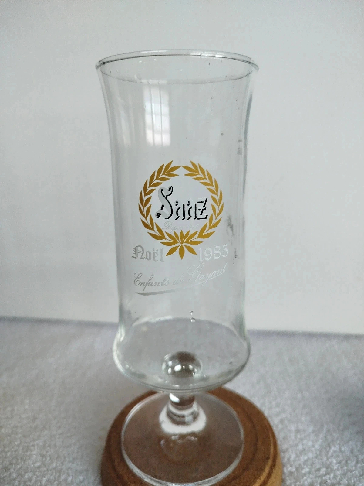 Vintage bierglas Saaz Enfants de Gayant - Noël 1985 - – photo 2